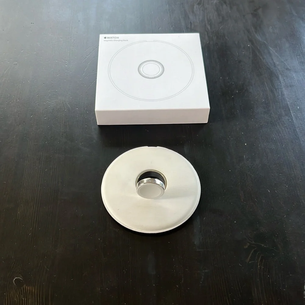 Apple Watch magnetic charging dock - almost new. No cable